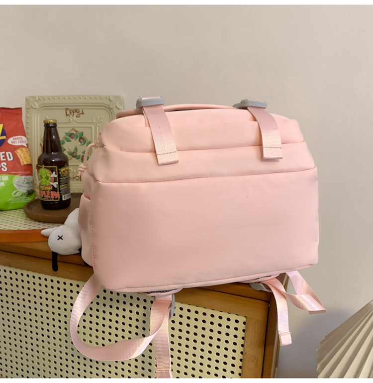 Exquisite schoolbag, large-capacity lightweight backpack for both men and women, backpack for 2024 junior high school, senior high school and college students, for commuting undefined