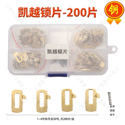 Avtomobil qapı kilidi silindrləri Lock Lock Piece - dwo4r-excelle-lock-plate-200-pieces-copper