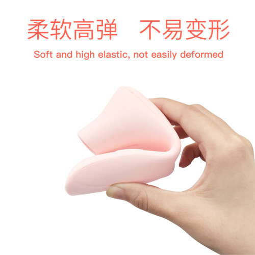 Point-to-point silicone door handle protector for children, silent anti-collision anti-static bathroom handle thick anti-collision pad