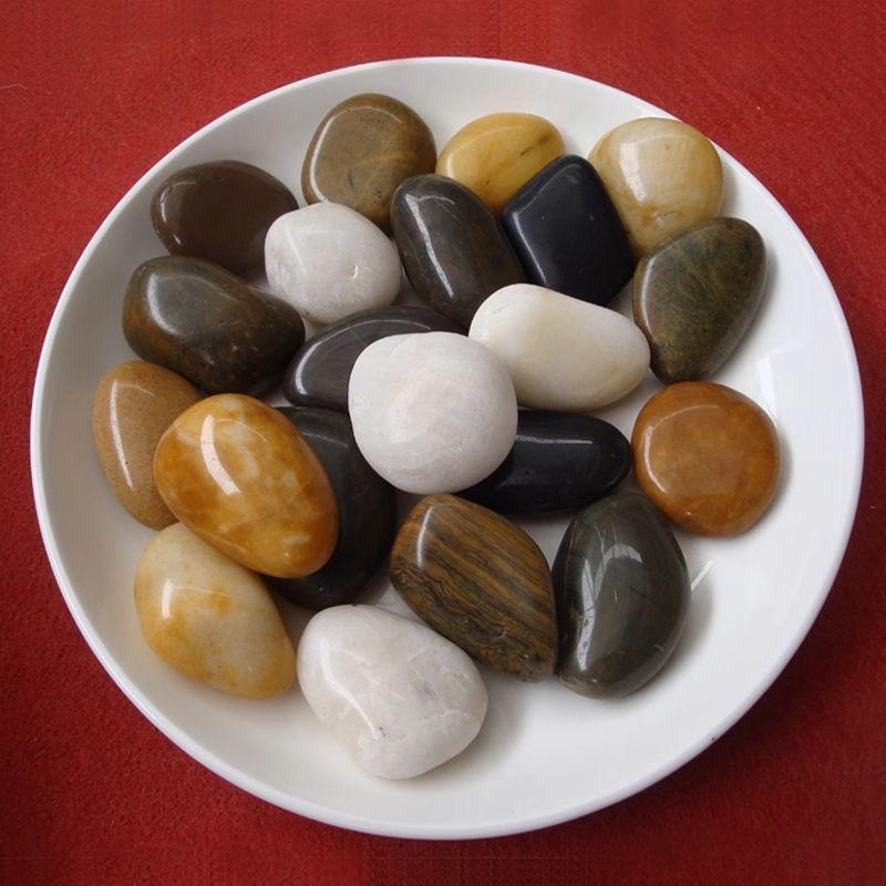 【pack of 2.5kg】finely polished seven-color 6-8 eggs