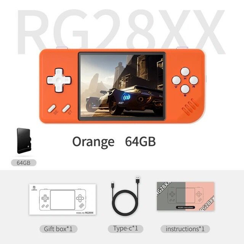 Rg28xx携帯電話クロスボーダー便利なレトロなゲーム機dcミニマシンマルチメディアクラシックレトロpspストリートマシン|undefined
