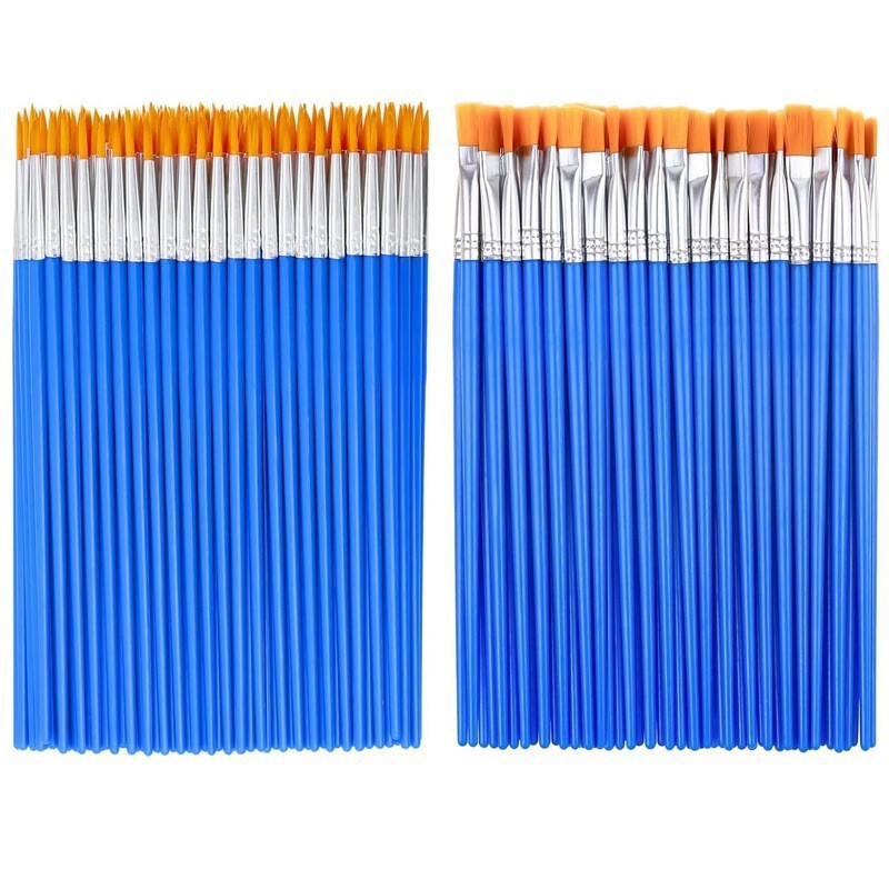 Cross-Border Nylon Hair Manicure Pen Digital Oil Paint Pen Hook Line Pen Graffiti Coloring Pigment Tracing Pen Manicure Coloring Pen