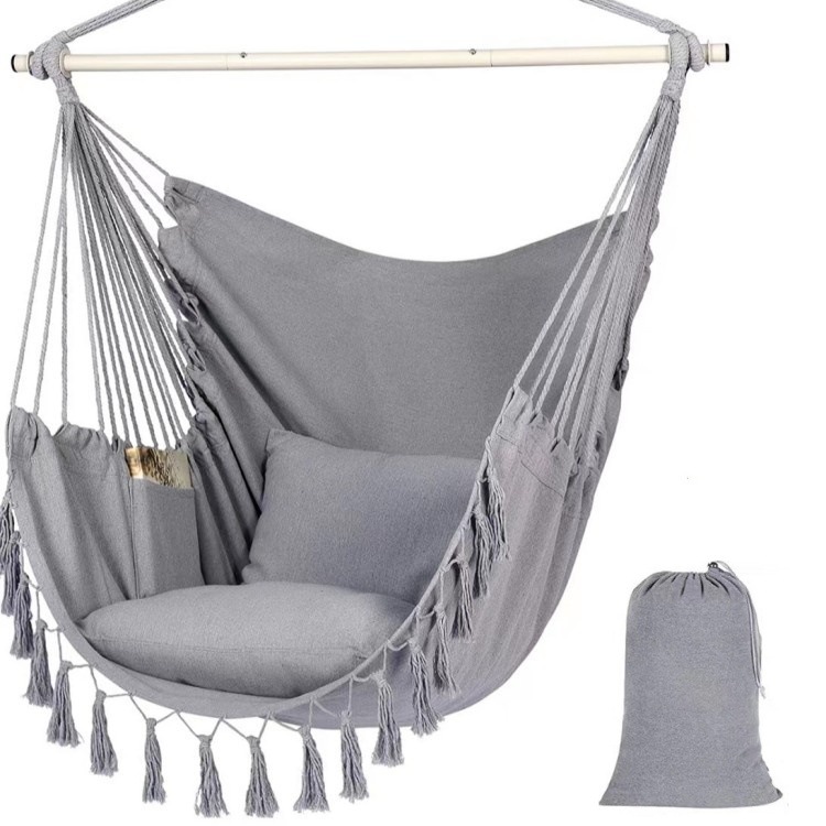 Nordic Wind lona hanging Chair Dormitory Cradle Chair Lazy outdoor patio balcón columpios domésticos comercio exterior al por mayor image 4