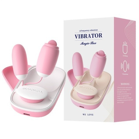 來樂魔術盒蜜豆舌舔入體震動按摩情趣跳蛋女用自慰器成人性用品