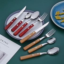 便携餐具;刀叉勺套装;西餐刀叉勺