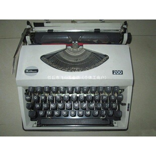 Vintage Typewriter for Typing and Printing, Retro Mechanical Typewriter for Century Display Window