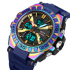 Stryve's new sports colorful night light electronic waterproof watch multifunctional student watch cross -border issuance 8025