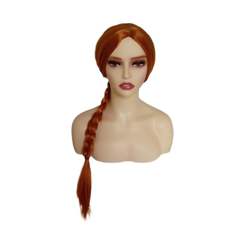 Factory Direct Supply Shrek Fiona Princess Braid Anime Wig Female Cos Wig Universal New Style