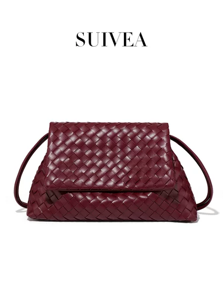 Amazon's Best-Selling New Hand-Woven Women's Bag, High-End Fashion Underarm Messenger Bag, Commuter Shoulder Crossbody Bag