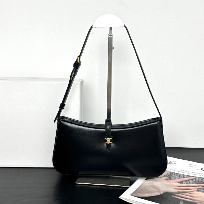 2026 New Versatile Single-Shoulder Tina Arc De Triomphe Underarm Women's Bag Hobo Baguette Leather Single-Shoulder Crossbody Bag for Women