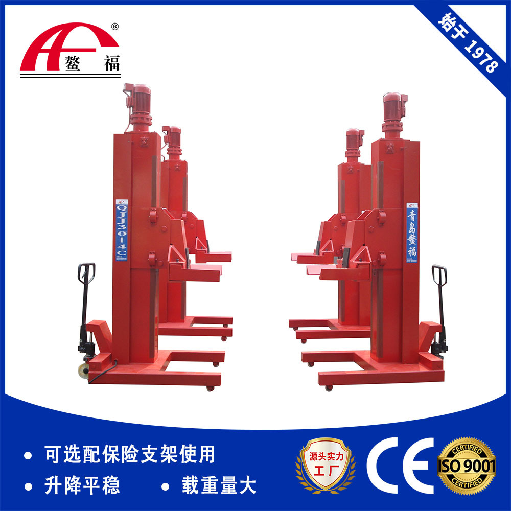 20吨四柱抱胎举升机鳌福厂家供应汽车举升机汽车维修举升机大车