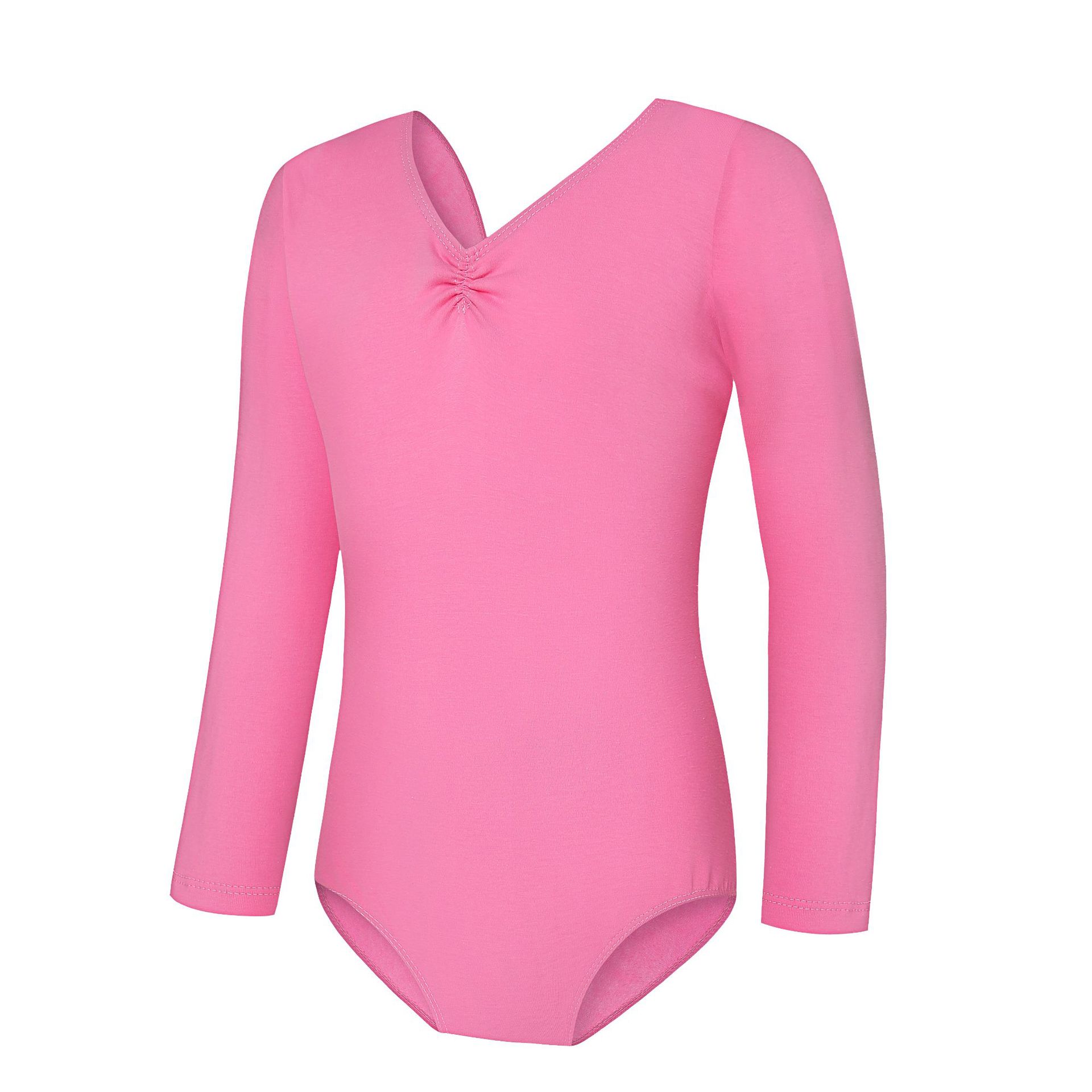 Ropa de baile para niños de manga larga ballet para niñas Ropa de práctica de manga corta para niños ropa de entrenamiento básico ropa de gimnasia Ropa de baile