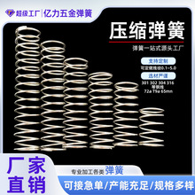 304不锈钢弹簧弹定制簧压弹簧压缩弹簧压缩簧压力大小减震簧大全