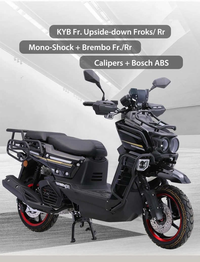New Year Export Fuel Ws Defender Motorcycle 150Cc Adult Fuel-Saving Scooter Available for Wholesale