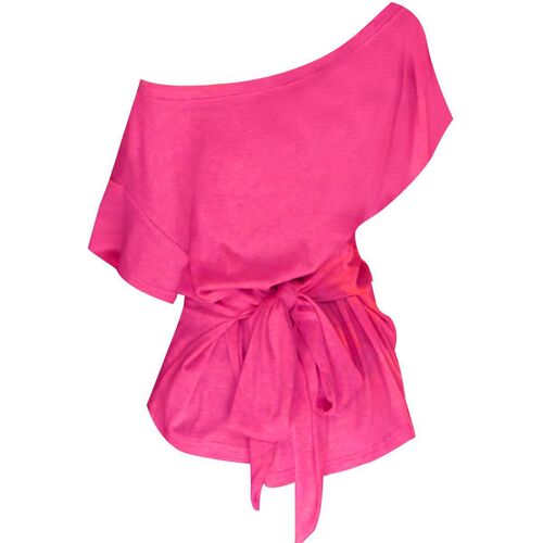 Pure sexy hot girls slanted neck off-shoulder short-sleeved T-shirt for women in spring and summer new design, lazy straps, waist-hugging slimming top