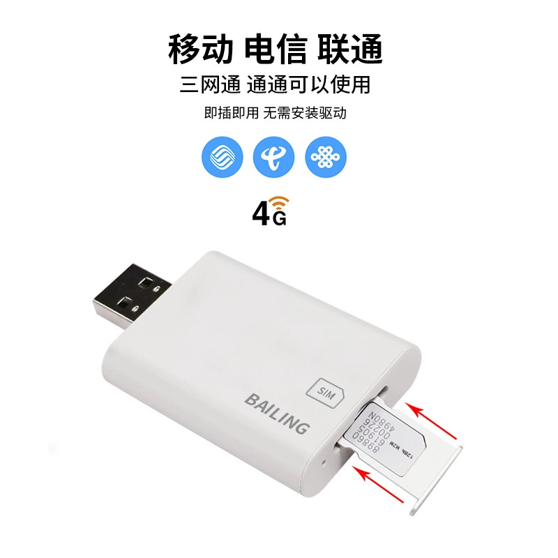4G USB полноформатный сетевой модем с Netcom-интерфейсом для ноутбука, сетевой USB‑карты для подключения в слот, поддержка CAT1, подключи и работай