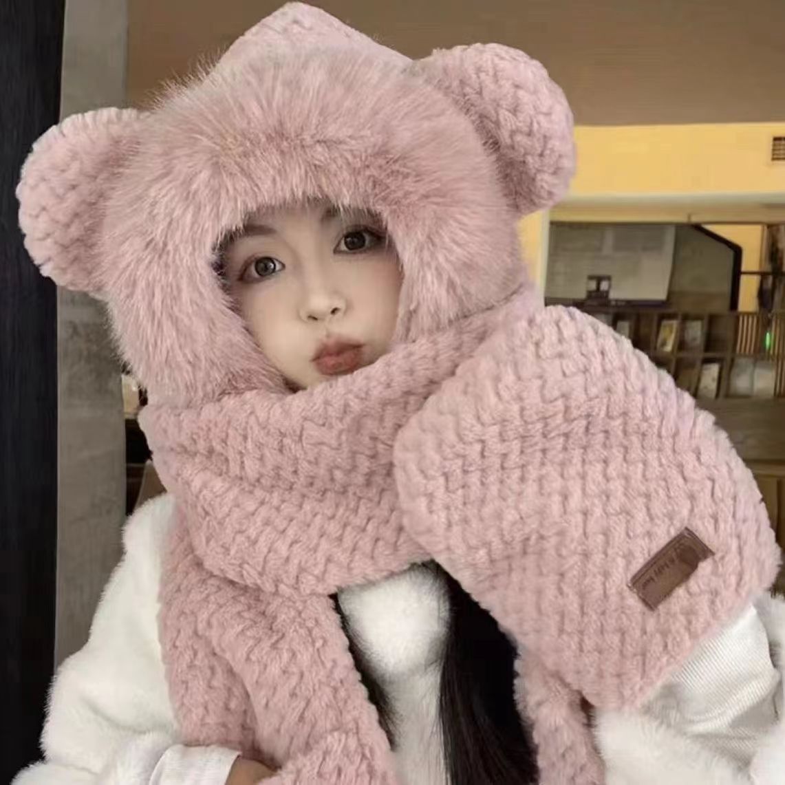 [엠보싱귀 3종세트] 가죽가루