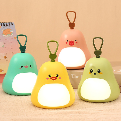 Creative cute pet portable night light USB charging bedside soft light atmosphere light mini portable bedside led light