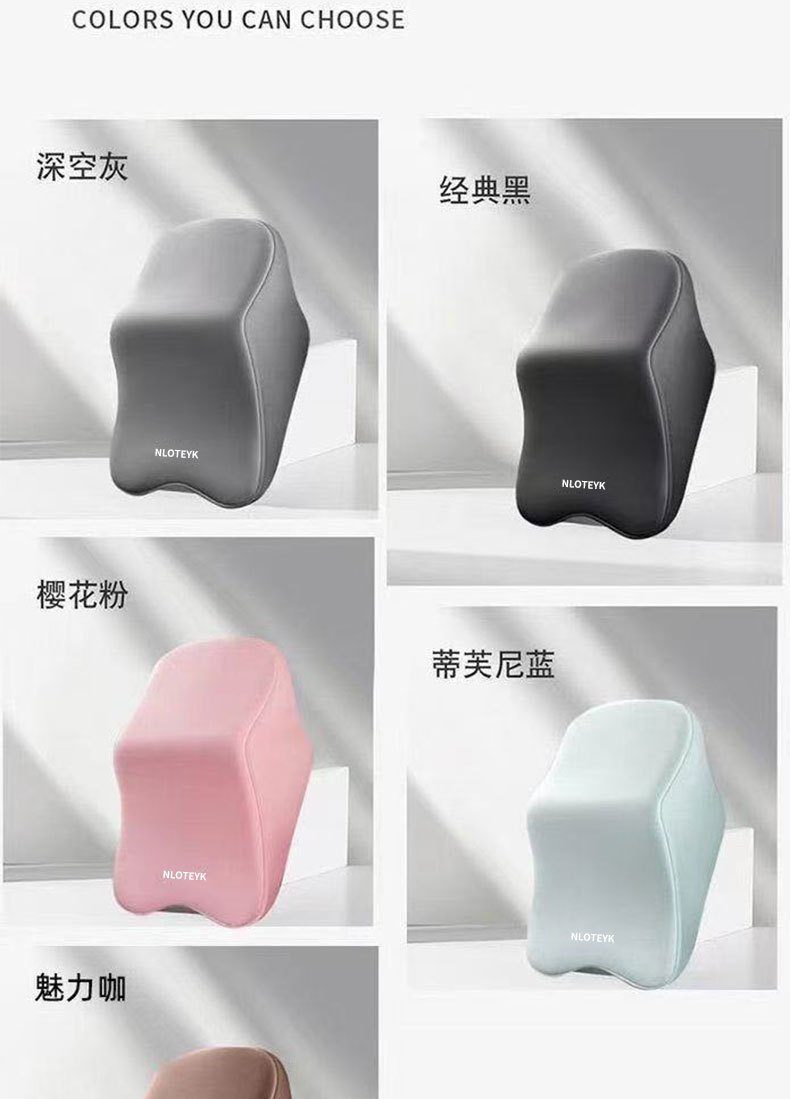 Car Headrest, Car Lumbar Support, Memory Foam High-Elasticity Car Shoulder Pillow, Car Lumbar Cushion, Neck Pillow