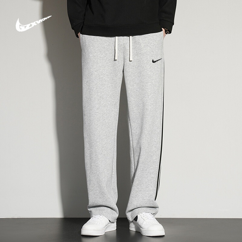 Cross-Border Sweatpants Summer New Style Pure Cotton High-Quality Long Pants Straight-Leg Sports Casual Fashion Versatile Loose Casual Pants