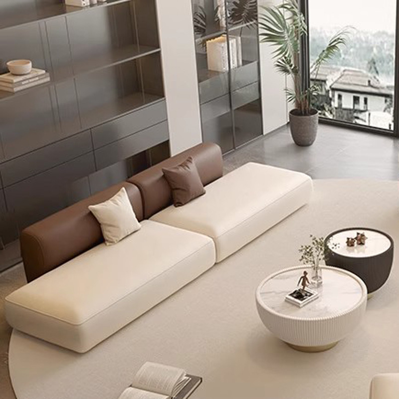 Hotel lobby arc-shaped sofa, sales office, beauty salon, clothing store, photo studio reception and rest area, reception and negotiation sofa