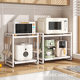 Retractable Microwave Storage Rack Kitchen Countertop Drawer-type Electric Rice Cooker Air Fryer Rack Multi-functional Storage