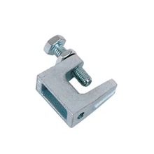 球墨铸铁虎口夹工字钢梁夹C型钢配件吊梁夹M8M10M12M16支架钢管