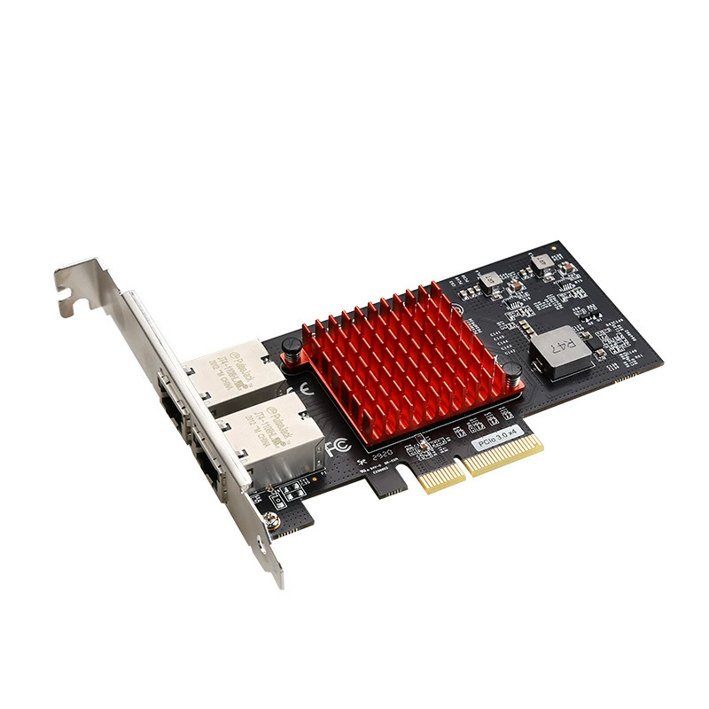 Wanzi сетевая карта x550 сервер оптоволоконная сетевая карта PCIE3.0X4 двойная -розетка сетевая карта