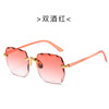 Trend square sunglasses, glasses, European style