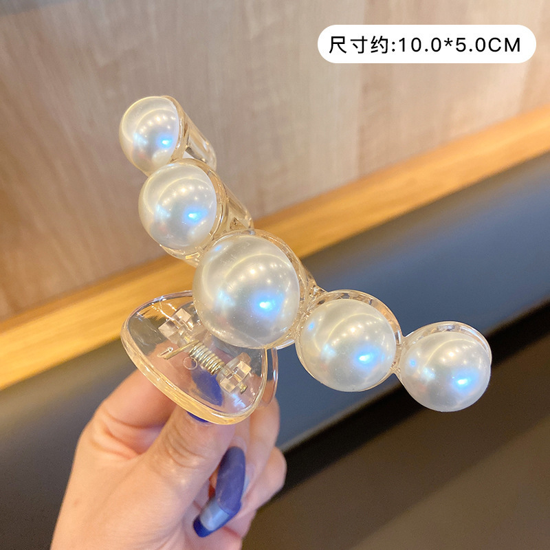 2025新款发夹女后脑勺抓夹鲨鱼夹发卡高级感发抓慵懒风盘发夹头饰|undefined