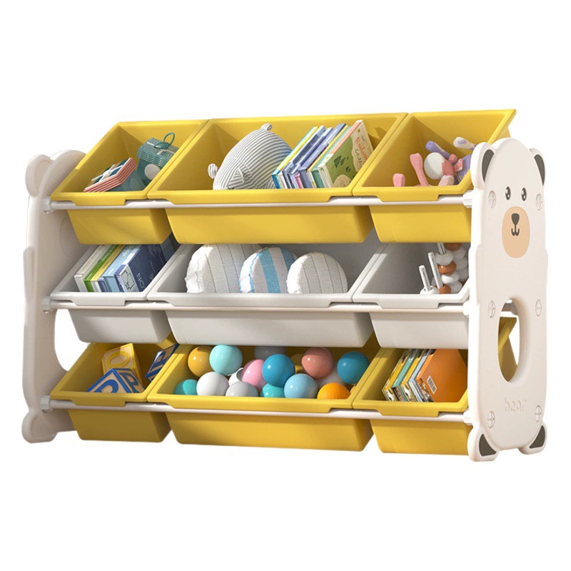 Детская стойка для хранения игрушек Ящик для хранения новорожденных Детский сад большой емкости для хранения артефактов полка шкафчик