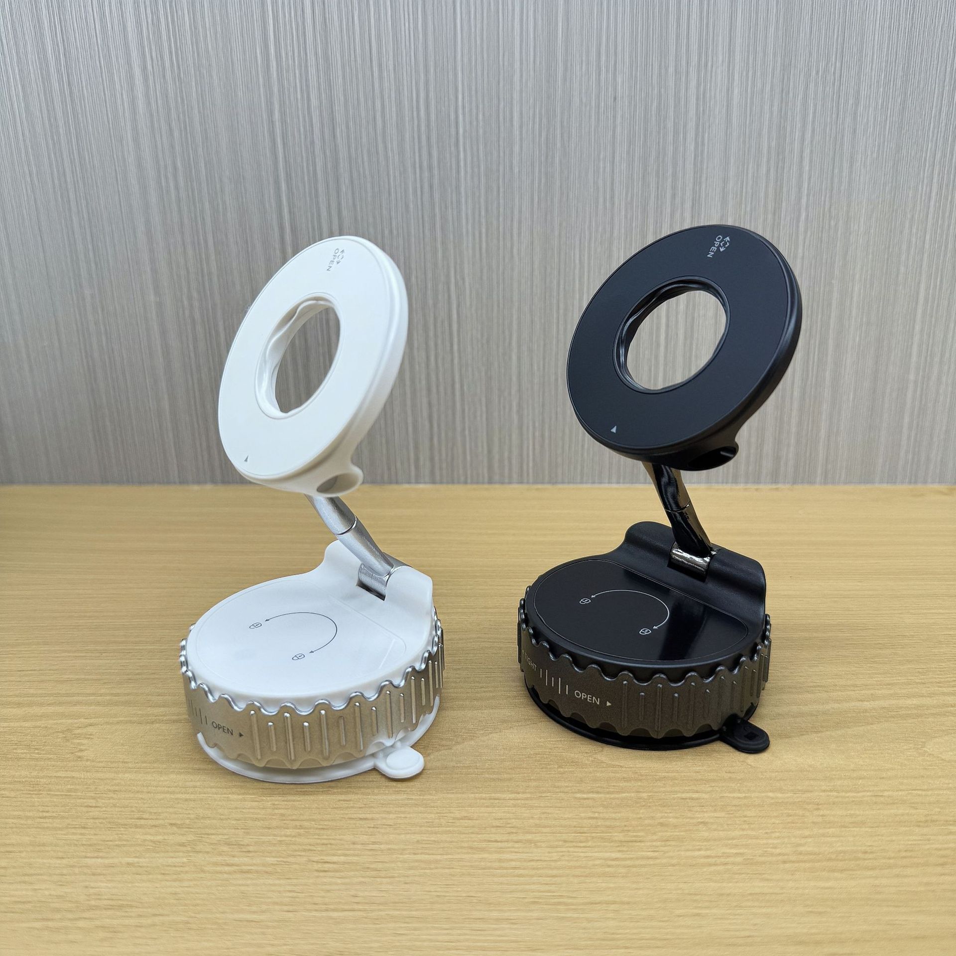 Cross-Border New High-Tech Car Phone Holder, Universal Vacuum Magnetic Suction Cup Phone Navigation Holder