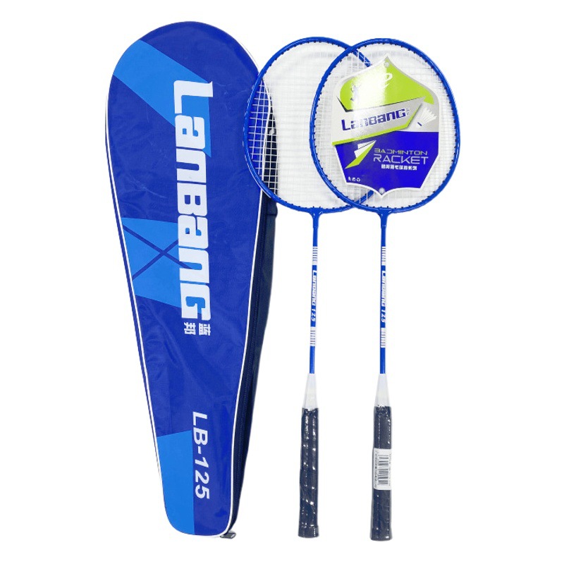 Badminton Racket Iron Alloy Split-Type Racket for Training Students and Beginners Fitness Badminton Racket 127 Sponge Handle
