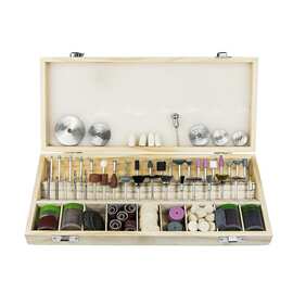 电磨机配件 242件木盒套装 电磨头切割打磨抛光组合 批发