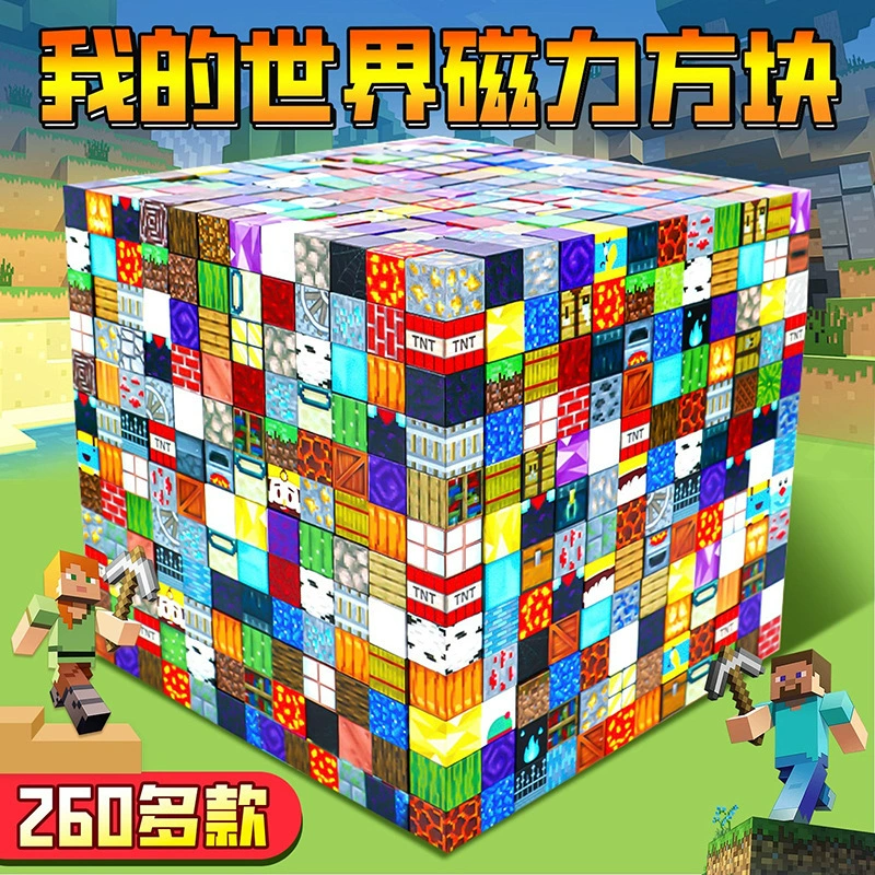 Мой мир магнитный блок