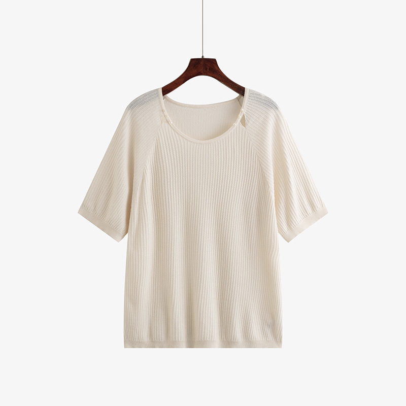 ニット 夏  XL-3XL 大きいサイズ トップス