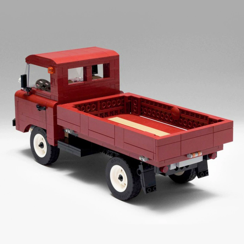 Международный MOC 95535-UAZ 3303 грузовик модель совместима с Lego Автомобильная серия строительных блоков маленькие гранулы