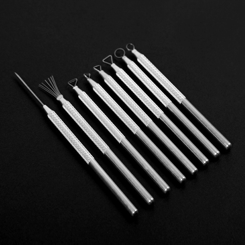 Conjunto de herramientas de cerámica transfronterizas de barro de cerámica de escultura DIY fábrica directa