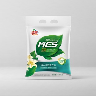 Jiejin 100 cold water full-effect washing powder protects skin and elegant lily fragrance washing powder 2.15 KG/bag