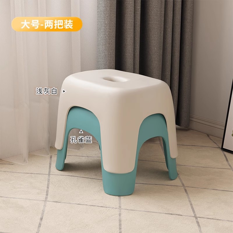 Large size 2 pack (off-white + peacock blue)