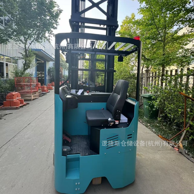 电动吨座驾式大前移托盘堆高车液压升降装卸无腿堆垛前移式叉车