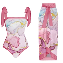 连体泳衣;比基尼;三件套泳装