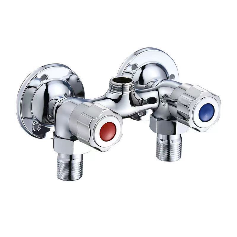 Mezclador de agua de latón abierto grifo de agua caliente y fría ducha de baño calentador de agua solar de ducha mezclador de agua