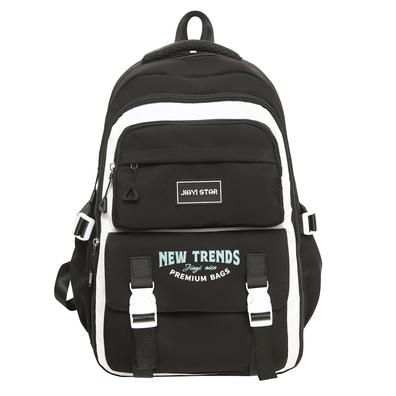 JIAYISTAR original mochila de hombro en venta caliente versátil para reducir la carga de la mochila de estudiantes de secundaria y secundaria, mochila de estudiantes universitarios
