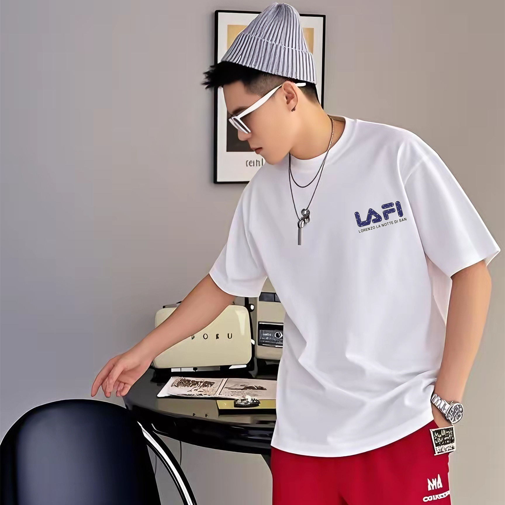 흰색 작은 LF