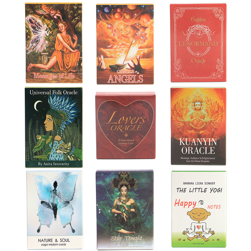 Tarot Oracle Cards Board Game For Party Play Professional Deck_voghion.com