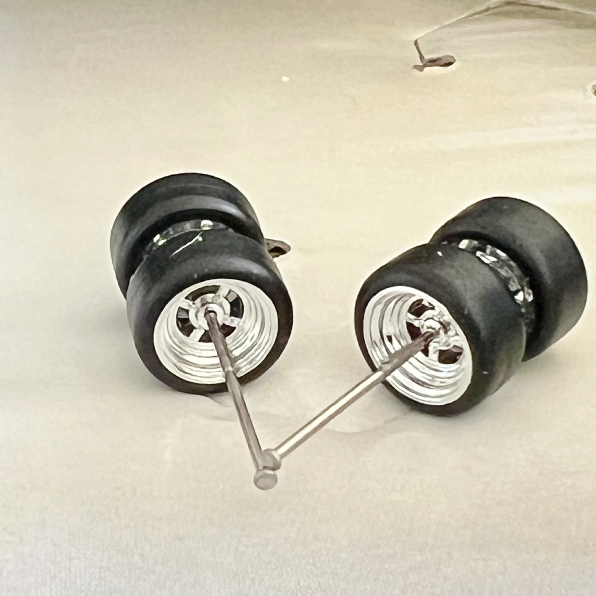 Hot Wheels Matchbox Domica 1/64 de nivel de entrada de aleación de coche modelo de modificación de la rueda de goma del neumático de goma cubo de la rueda