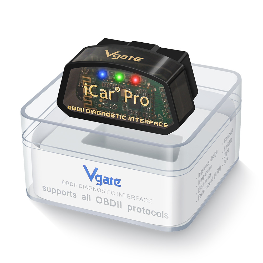 Icar Pro Ble 4.0 Low Power Consumption Bluetooth Wifi Obd Car Fault Diagnosis Device Android Apple