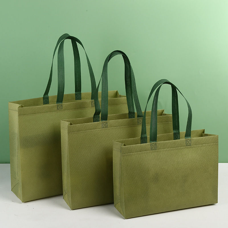 スポット不織布環境に優しいショッピングハンドバッグカスタムプリントロゴ衣料品店ハイエンドプロモーション広告カスタマイズ|undefined