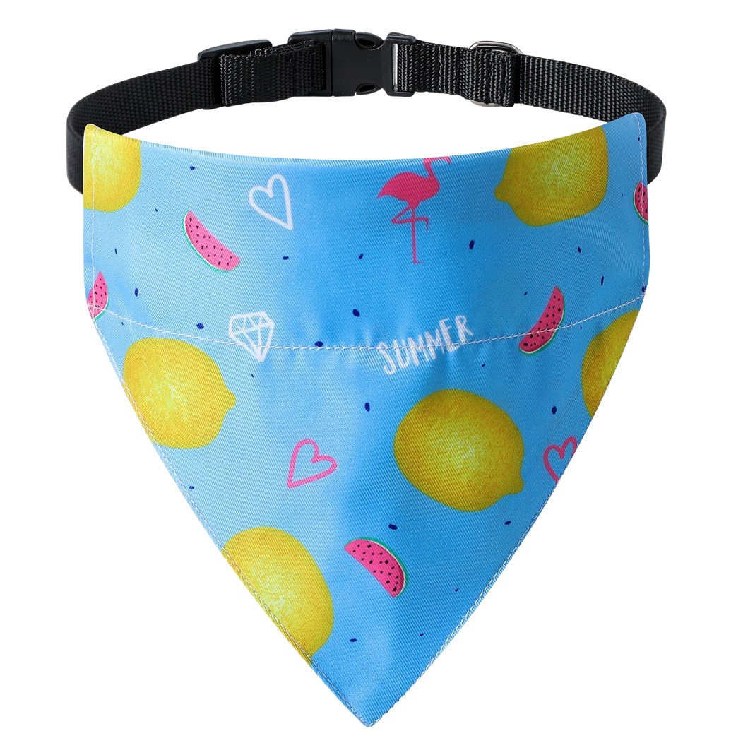 Suministro directo de fábrica nuevo transfronterizo exclusivo para mascotas perro saliva toalla bufanda perro triángulo bufanda perro bufanda ropa para mascotas